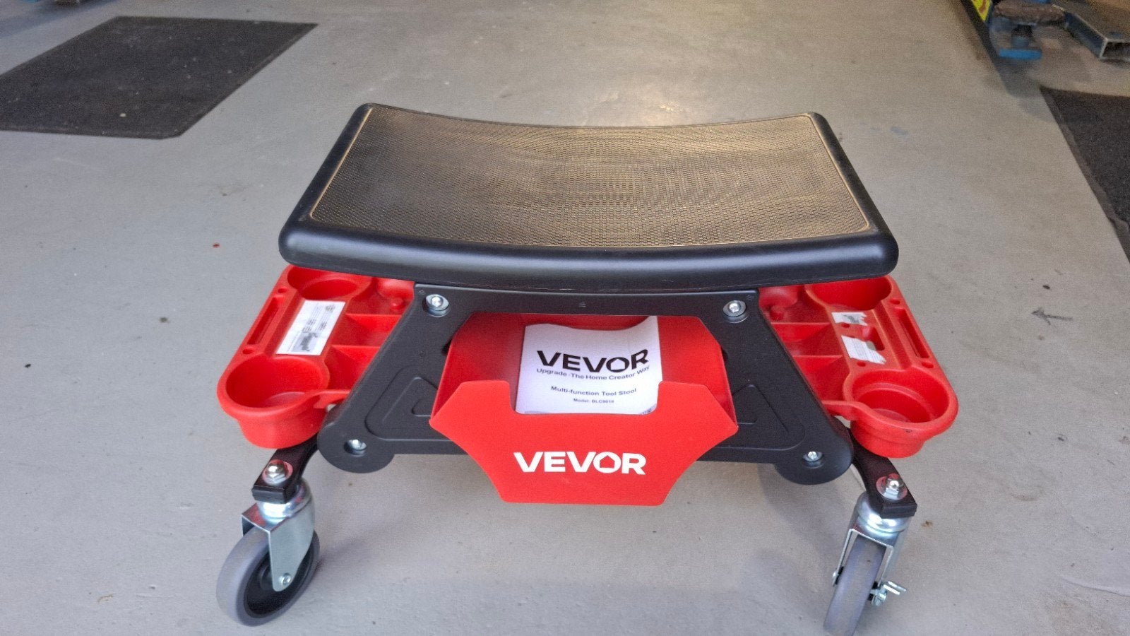 Vevor Werkplaatskruk op wielen met opbergvakken, Auto diversen, Ophalen
