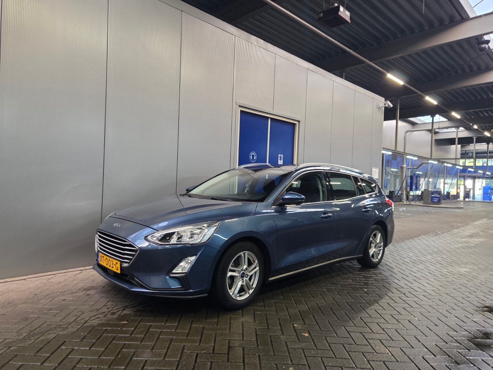 Ford Focus 1.0 Ecoboost 100pk 2019 Blauw, Auto's, 100 pk, Origineel Nederlands, Stationwagon, Particulier