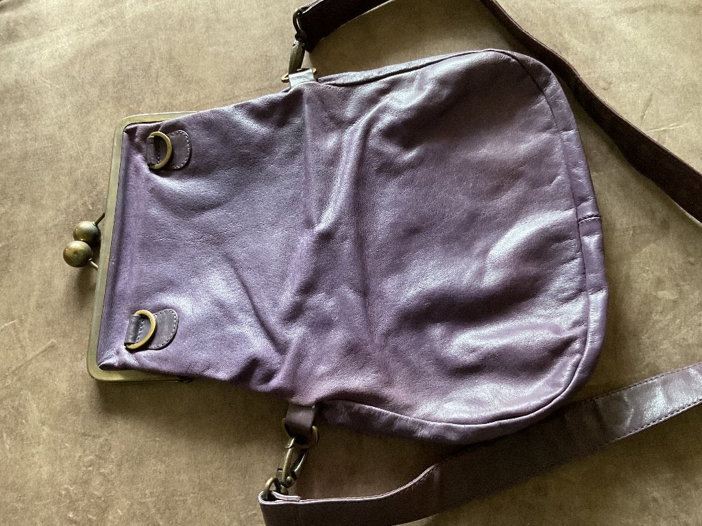 SticksandStones tas paars, Ophalen of Verzenden, Zo goed als nieuw, Paars, Handtas