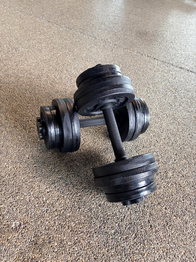 Dumbellset 2x15KG nieuw!, Ophalen, Nieuw, Dumbbell