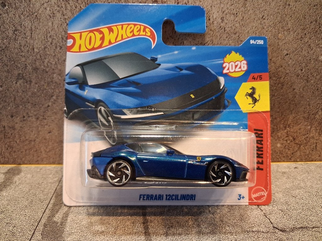Ferrari 12Cilindri van Hot Wheels, Ophalen, Nieuw, Auto