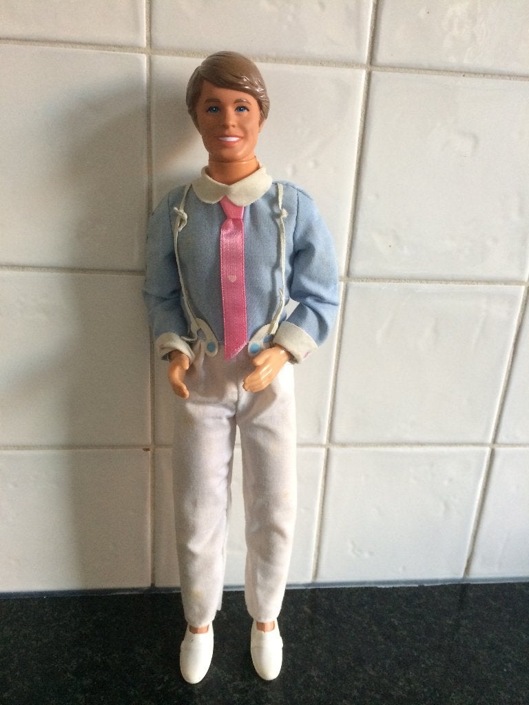 Barbie ken, Ophalen of Verzenden, Zo goed als nieuw, Pop