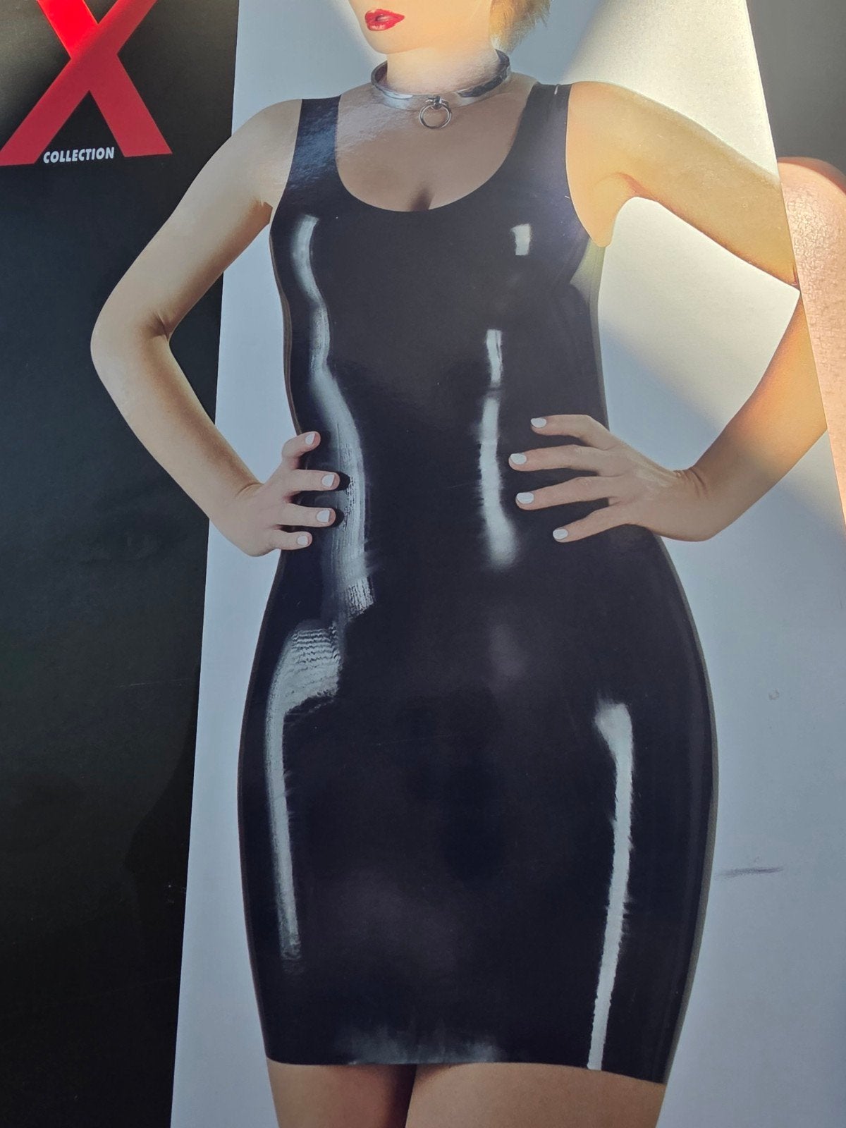 Latex jurk xxl nieuw, Kleding | Dames, Zwart, Maat 46/48 (XL) of groter, Nieuw, Ophalen of Verzenden