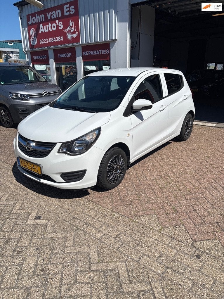 Opel KARL 1.0 ecoFLEX Cosmo, Auto's, Opel, Gebruikt, Euro 6, Wit, Bedrijf