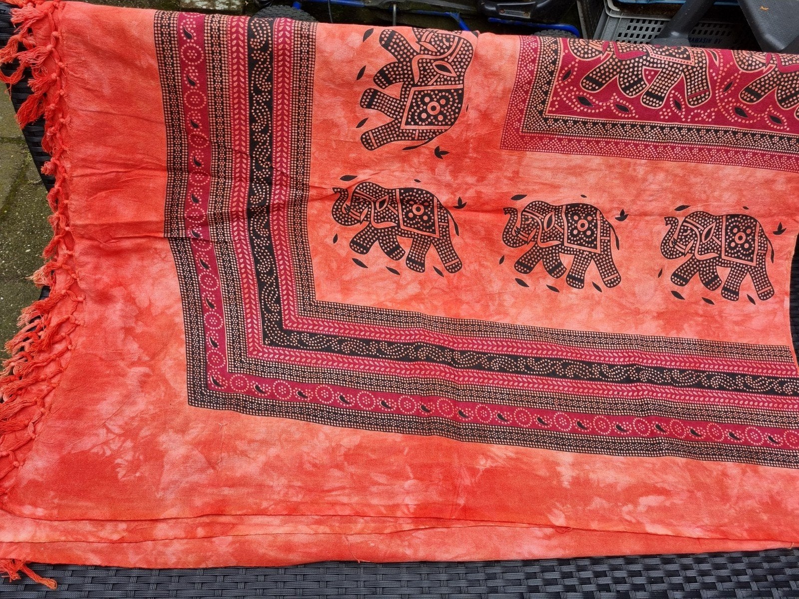 Batik ,India, Ophalen of Verzenden