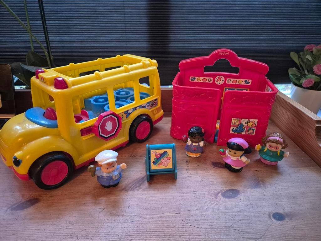 Little people school met schoolbus, Kinderen en Baby's, Speelgoed | Fisher-Price, Ophalen of Verzenden