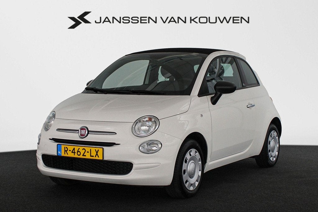 Fiat 500 C 1.0 Hybrid Cult Cabriolet Airco Cruise Control Pr, Stof, Euro 6, Cabriolet, 4 stoelen