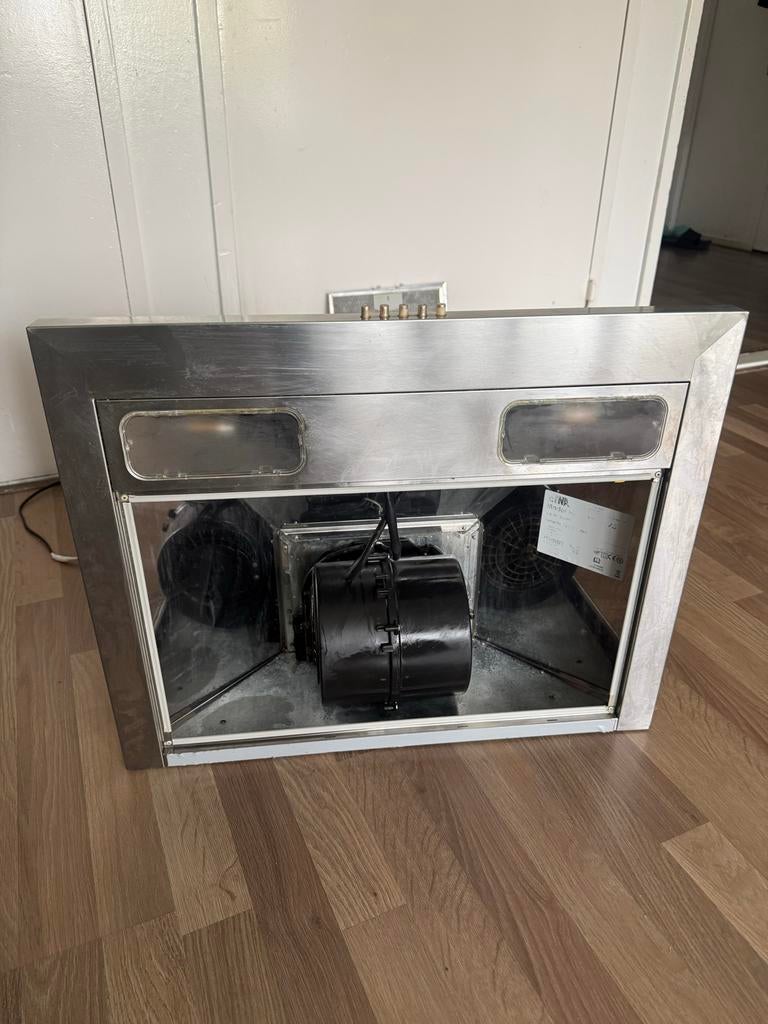 Afzuigkap RVS merk ETNA, Gebruikt, Wandschouwkap, Ophalen of Verzenden, Vrijstaand