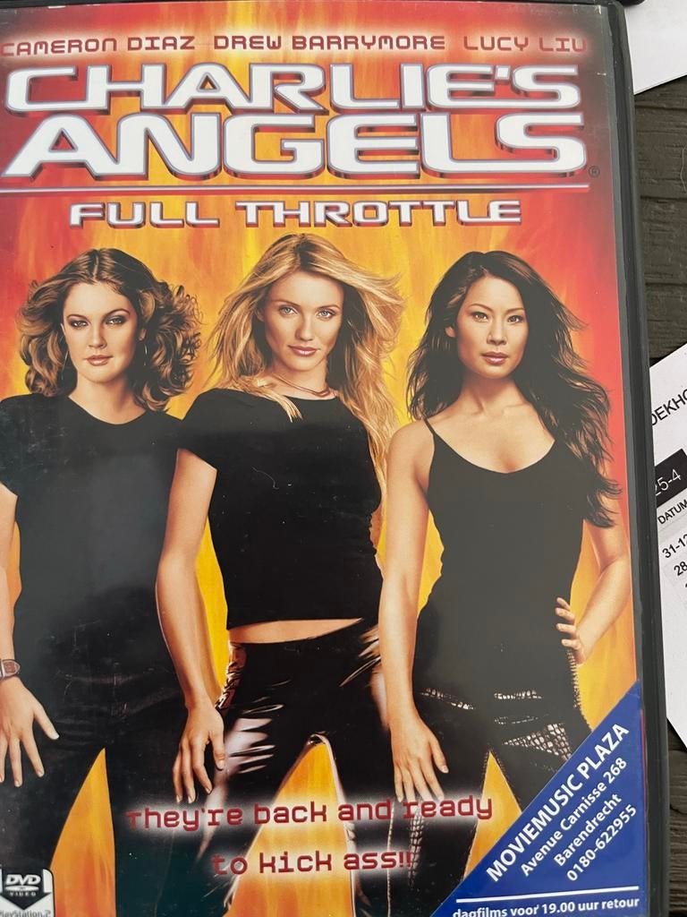 Charlie's Angels: Full Throttle DVD - Actiethriller, Vanaf 12 jaar, Ophalen of Verzenden, Gebruikt, Actiethriller