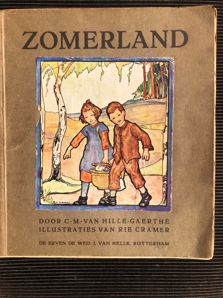 Zomerland - Van Nelle met illustraties van Rie Cramer, Ophalen of Verzenden, Gelezen, Fictie algemeen
