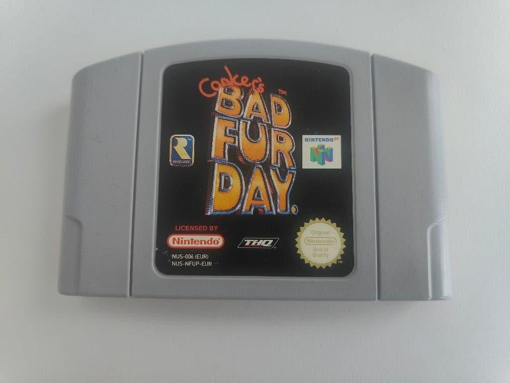 Conker's Bad Fur Day N64 Nintendo 64, Spelcomputers en Games, Games | Nintendo 64, Nintendo, Nintendo, Nintendo, Verzenden