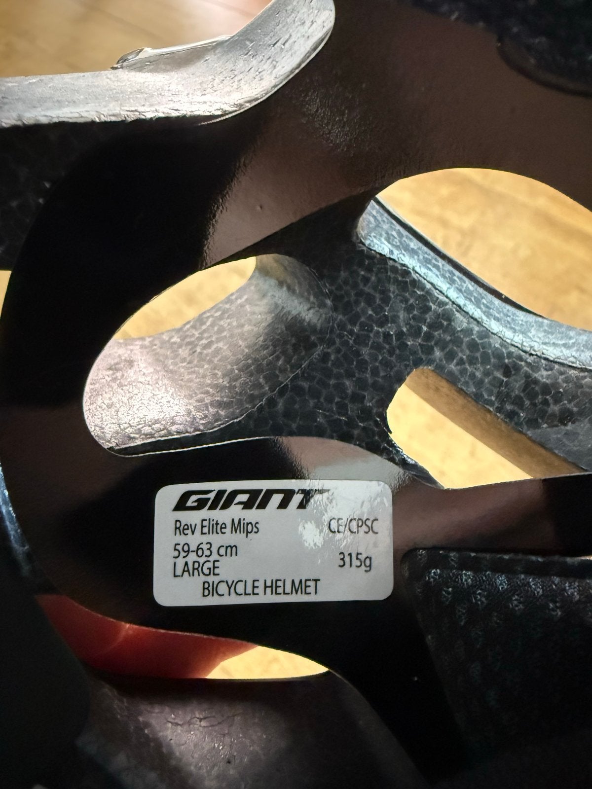 Giant Rev Elite Mips Fietshelm - Maat L (59-63 cm), Fietsen en Brommers, Ophalen of Verzenden, Zo goed als nieuw, L, Heer of Dame
