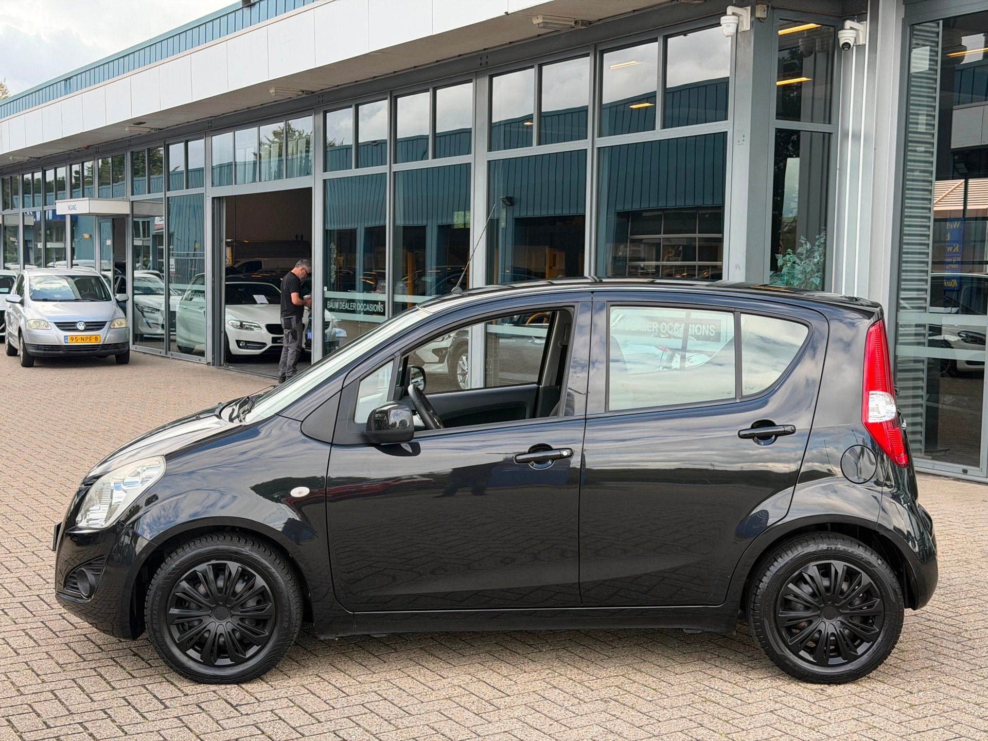 Suzuki Splash 1.2 Comfort Airco Automaat !, Auto's, Stof, Gebruikt, 4 cilinders, Zwart