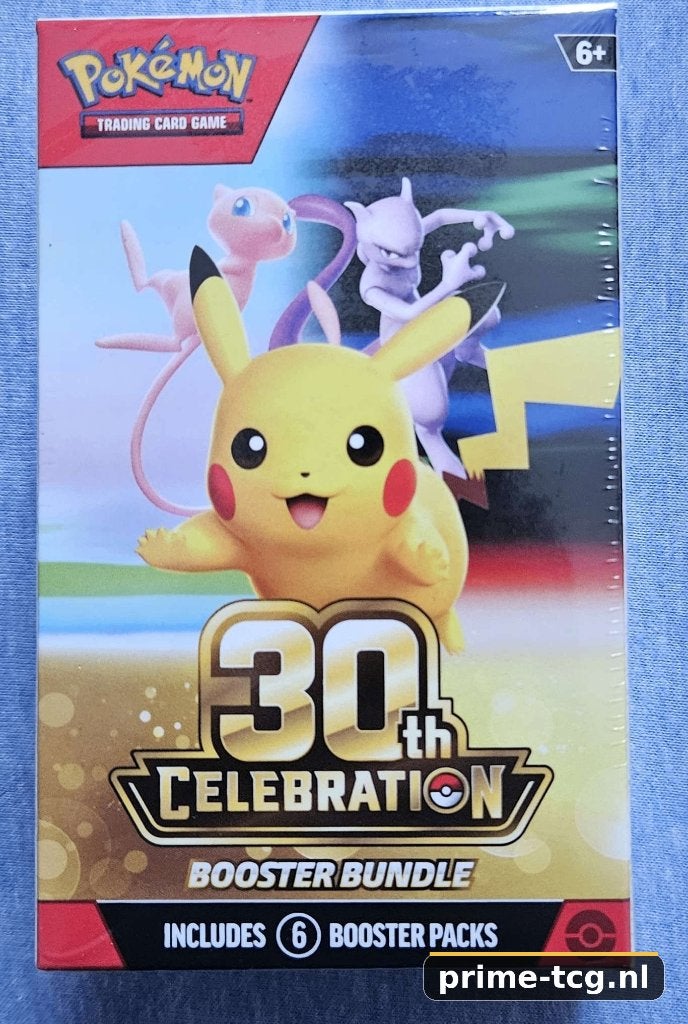 Pokémon 30th Celebration – Booster Bundle, Ophalen, Nieuw, Boosterbox, Foil