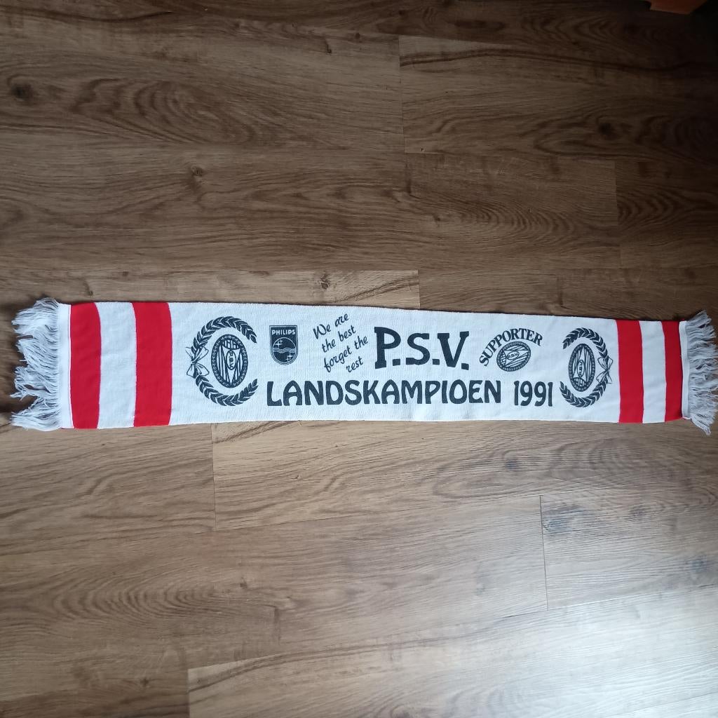 psv sjaal, Verzamelen, Sportartikelen en Voetbal, Gebruikt, Vaantje of Sjaal, PSV, Ophalen of Verzenden