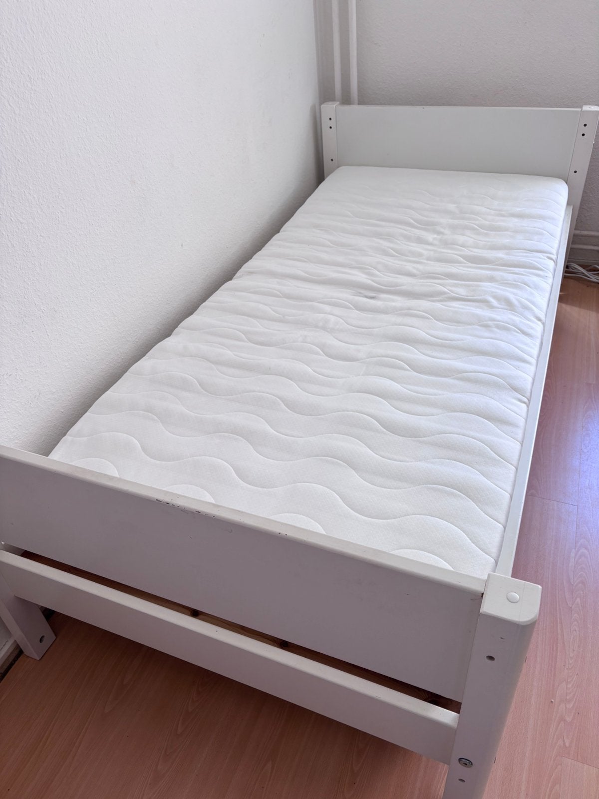 Flexa bed te matchen als hoogslaper, Ophalen, 85 tot 100 cm, Gebruikt, Lattenbodem