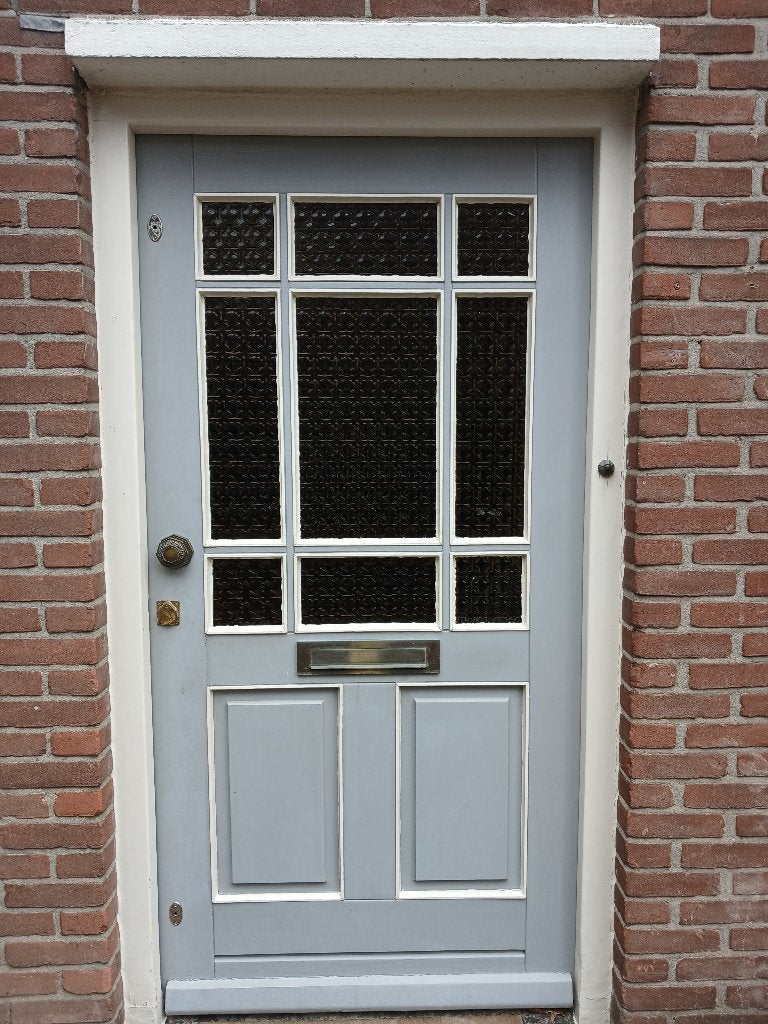 Buitendeur Voordeur 99 x 198 cm, Ophalen, Gebruikt, 80 tot 100 cm, Minder dan 200 cm