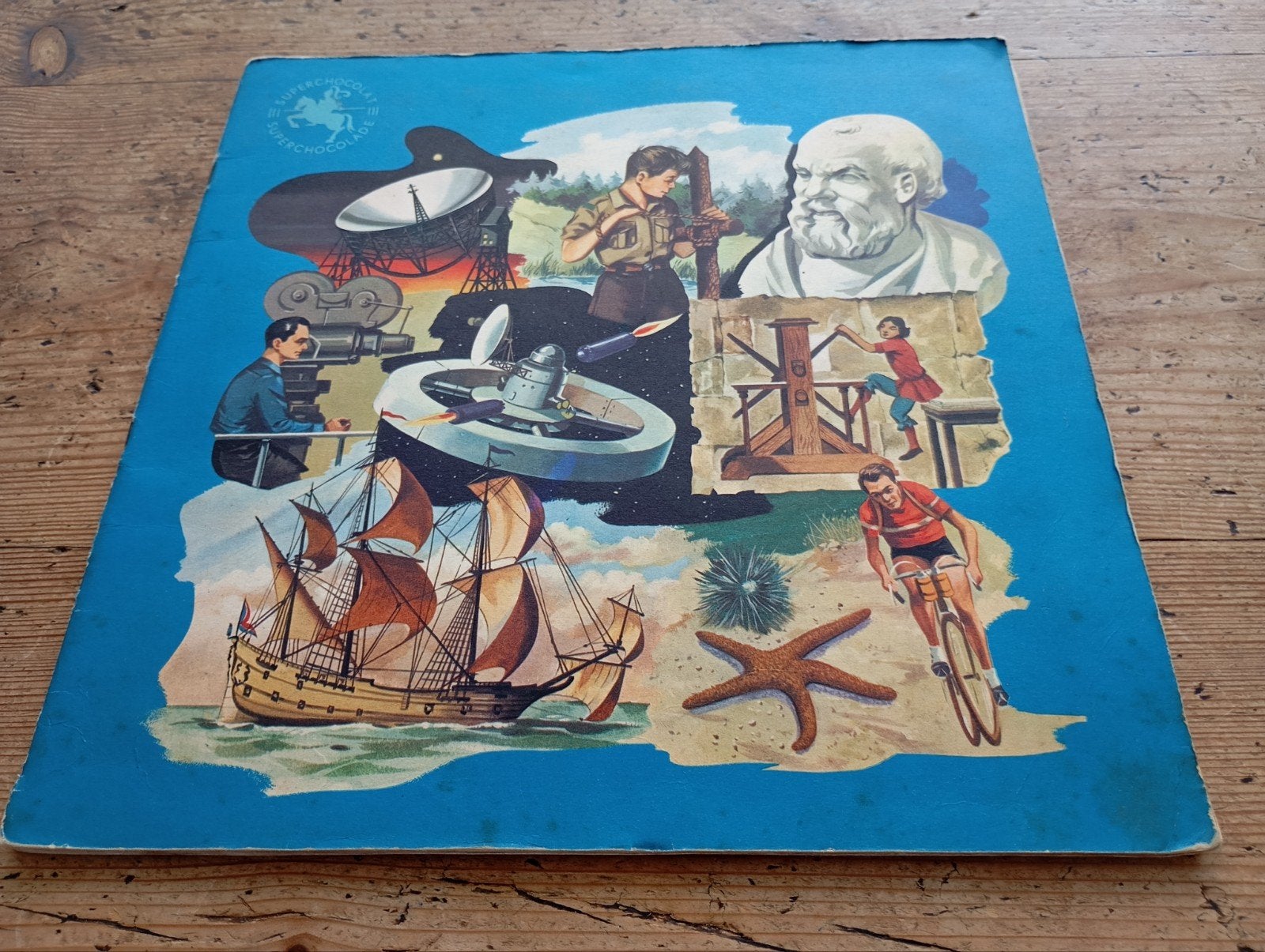 Vintage Jaques super chocolade plaatjesalbum, Ophalen of Verzenden, Gelezen