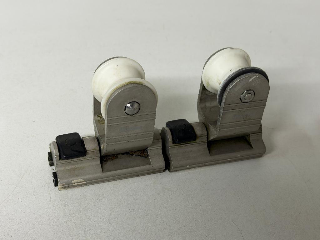 2 x Barton Genuaslede 25 mm, Watersport en Boten, Accessoires en Onderhoud, Ophalen of Verzenden, Gebruikt, Lijn of Blok