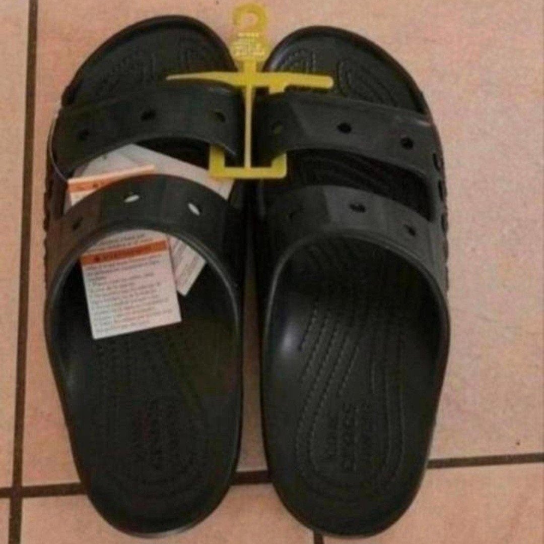 Crocs badslippers voor Heren. Maat 43., Ophalen of Verzenden, Overige maten, Zwart, Crocs