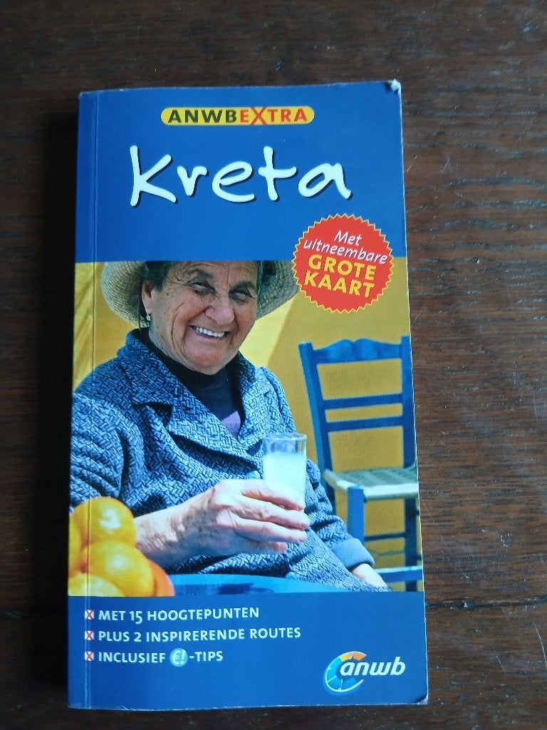 Kreta anwb reisgids, ANWB, Europa, Ophalen of Verzenden, Zo goed als nieuw