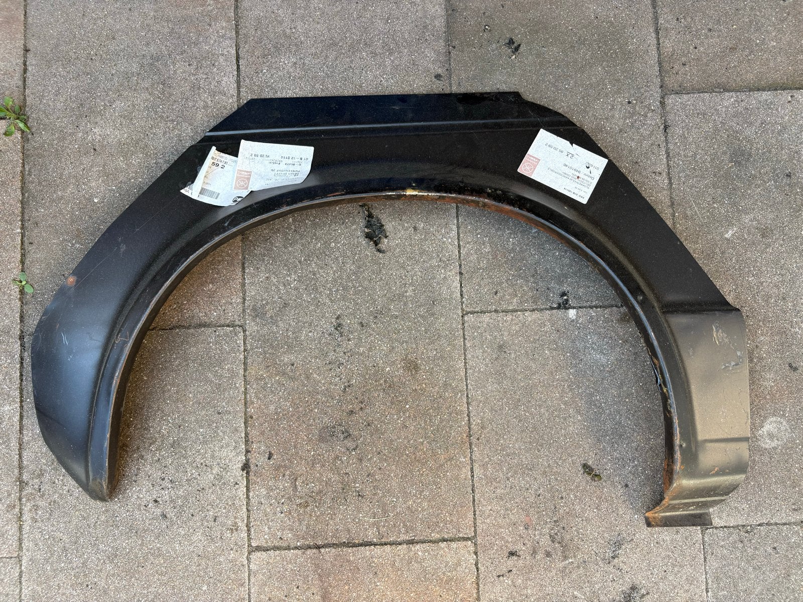 Spatbordrand achter VW Golf Rabbit 574/83, Ophalen, Volkswagen, Nieuw, Spatbord