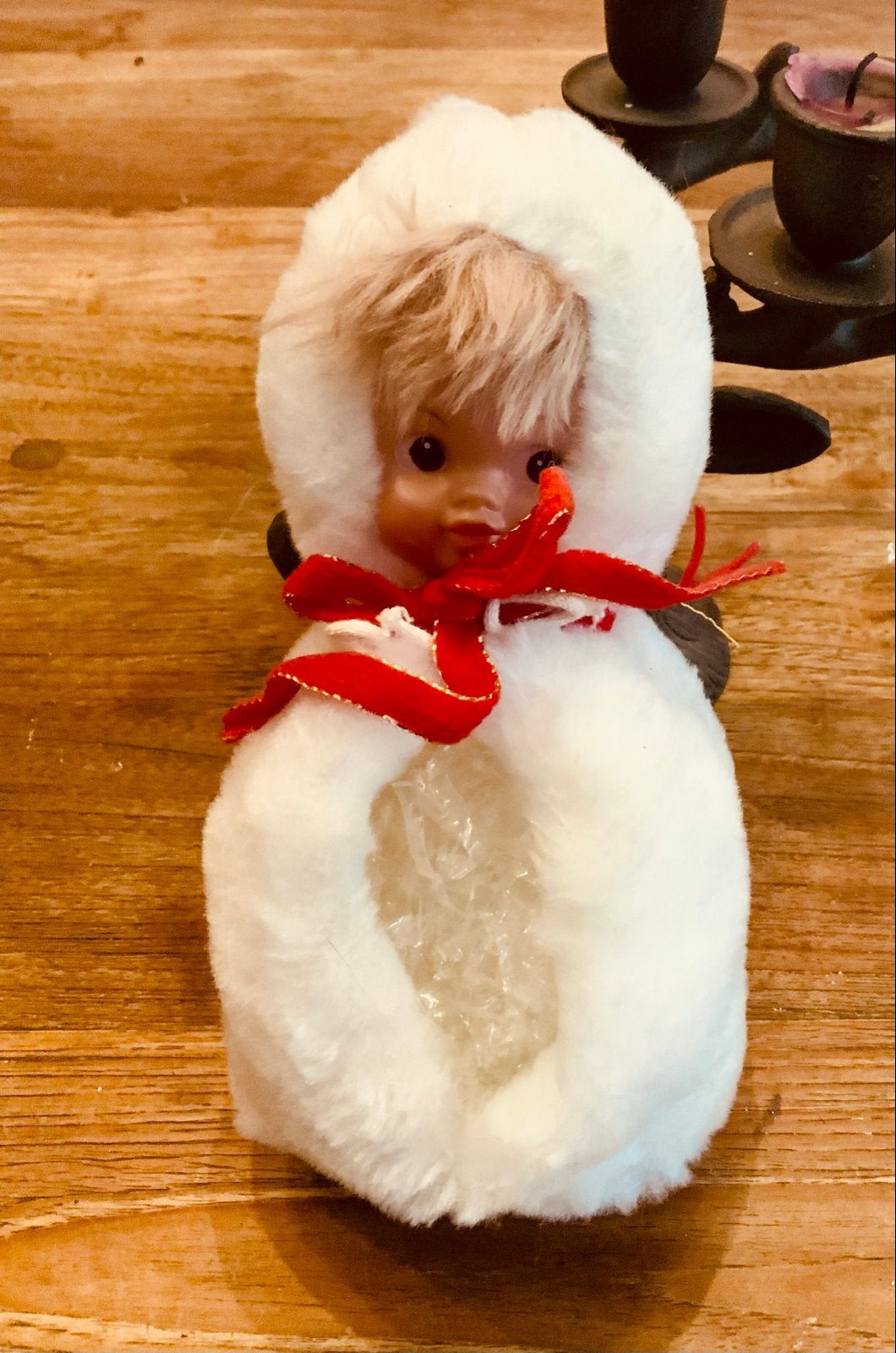Antieke Vintage Candy Container Google Eye Doll, Antiek en Kunst, Ophalen of Verzenden