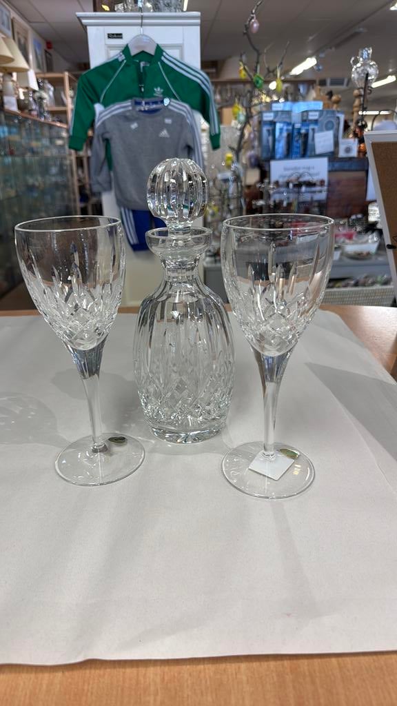 Set waterford crystal ! Glazen + karaf, Ophalen of Verzenden