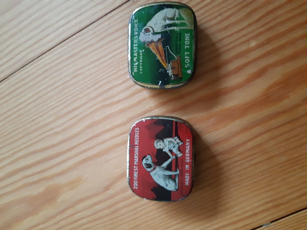 His masters Voice doosje, Ophalen of Verzenden, Gebruikt, Overige, Overige merken