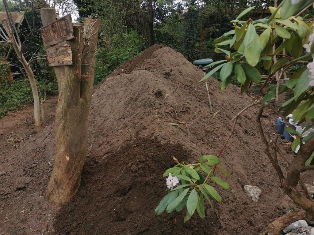 Gratis puinvrije tuinaarde / grond, Ophalen, Tuinaarde