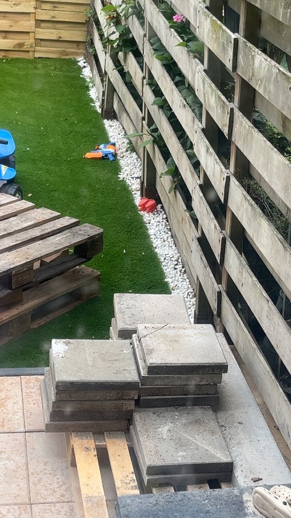 tuin, Ophalen, Zo goed als nieuw
