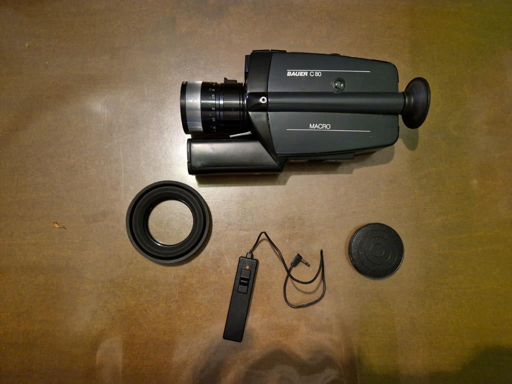 Bauer C80 Macro Camera - Werking onbekend, Ophalen of Verzenden, 8mm, Camera