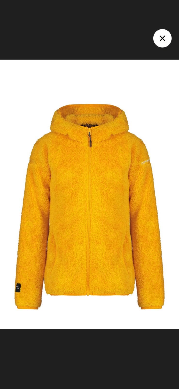 Teddyvest Icepeak 176, Kinderen en Baby's, Kinderkleding | Maat 176, Ophalen of Verzenden, Zo goed als nieuw, Meisje, Jas