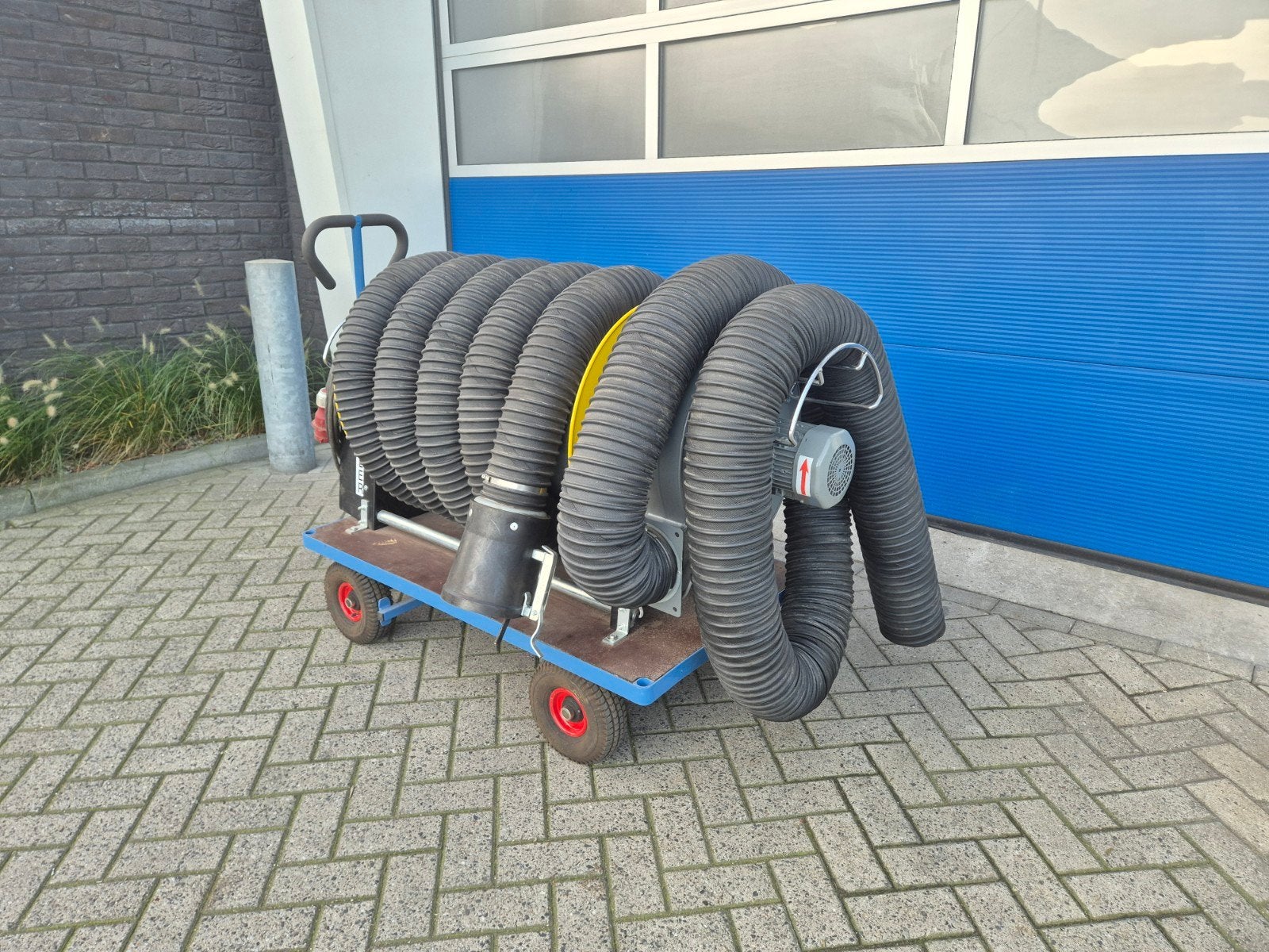 EUROROLLER Mobiele afzuiging rolt automatische op en af 380V, Gebruikt, Holland, Info@bolkmachinehandel.nl, EURO ROLLER