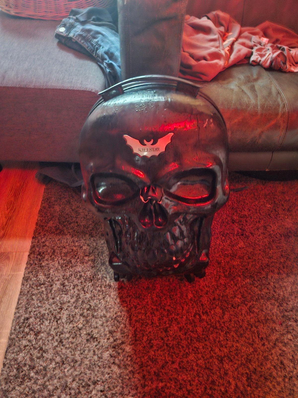 Killstar koffer nieuwprijs 145 euro., Ophalen, Zo goed als nieuw, Hard kunststof
