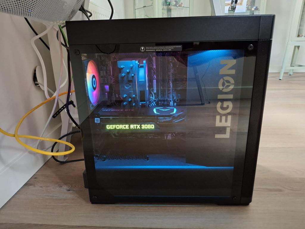 Lenovo Legion T7 i9-11900KF Nvidia RTX3080 Game PC, Computers en Software, Desktop Pc's, Zo goed als nieuw, 3 tot 4 Ghz, SSD, 32 GB
