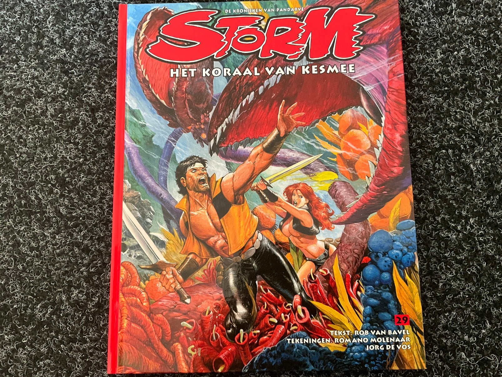 Storm deel 29 het koraal van kesmee, Boeken, Stripboeken, Eén stripboek, Ophalen of Verzenden