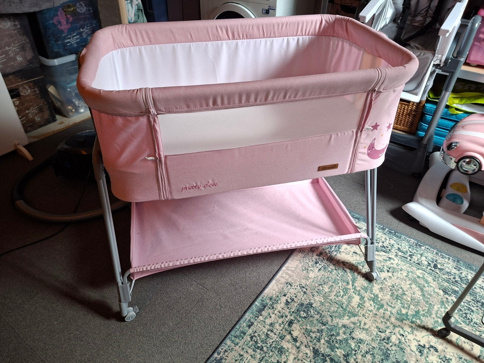 ZGAN co-sleeper. Inclusief extra matras., Ophalen, Zo goed als nieuw, Wieg