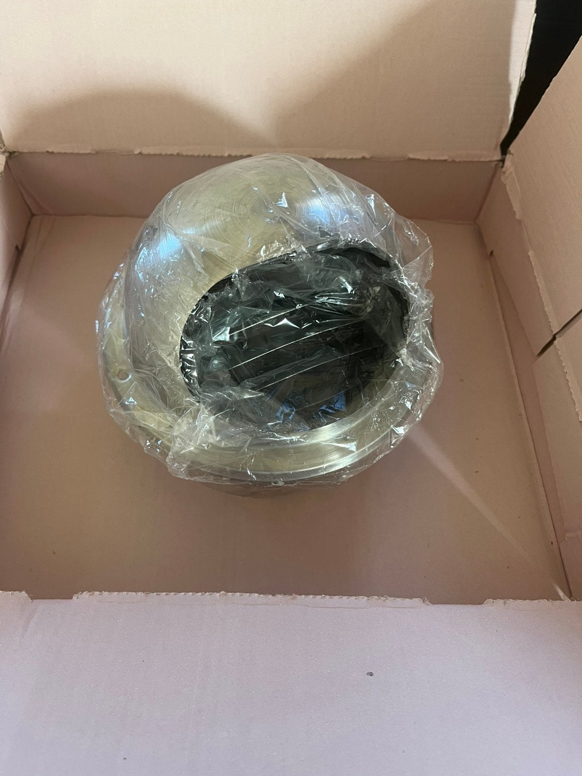RVS geborsteld 125 Bolrooster Ventilatierooster met lamellen, Doe-het-zelf en Verbouw, Ventilatie en Afzuiging, Ophalen, Zo goed als nieuw
