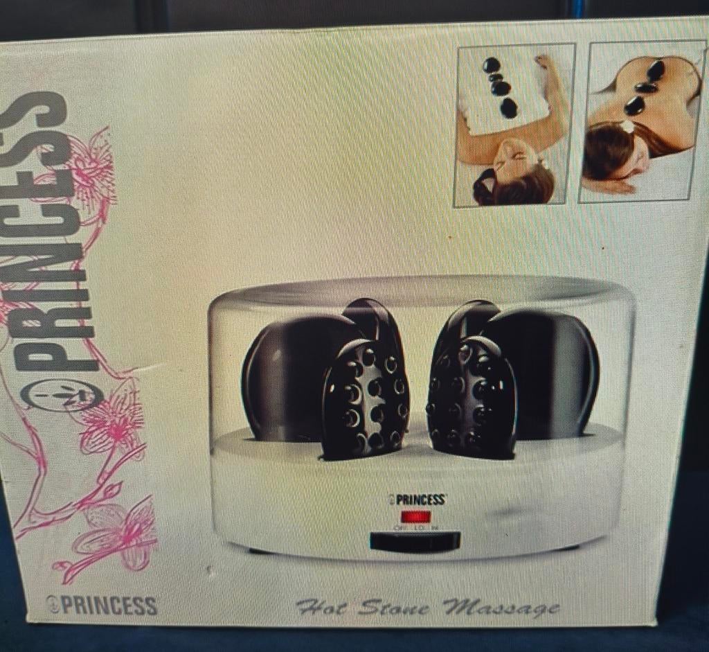 Princess Hot Stone Massageapparaat, Sport en Fitness, Massageproducten, Hotstone, Ophalen