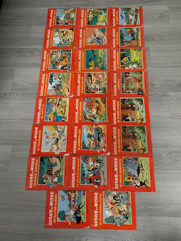 Suske en Wiske stripboeken collectie - 23 stuks, Meerdere stripboeken, Ophalen, Gelezen