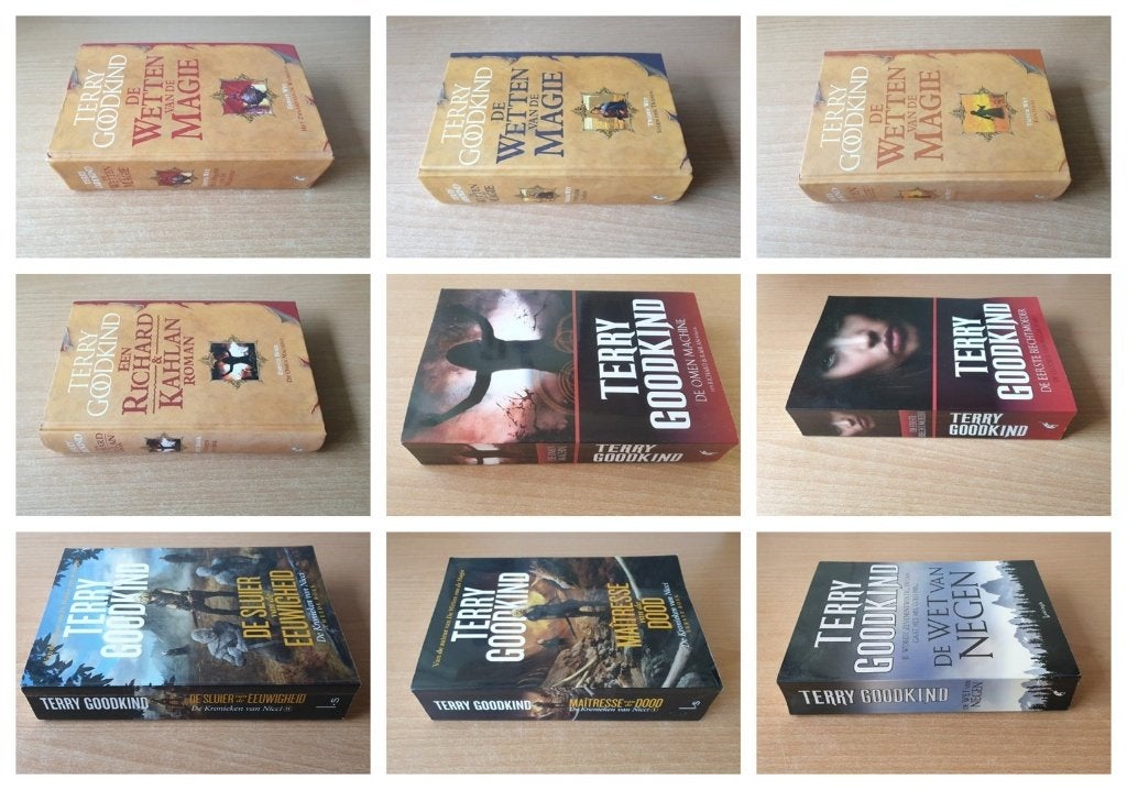 Terry Goodkind, losse delen, Ned/Eng, per stuk te koop, Boeken, Fantasy, Verzenden, Gelezen, Terry Goodkind
