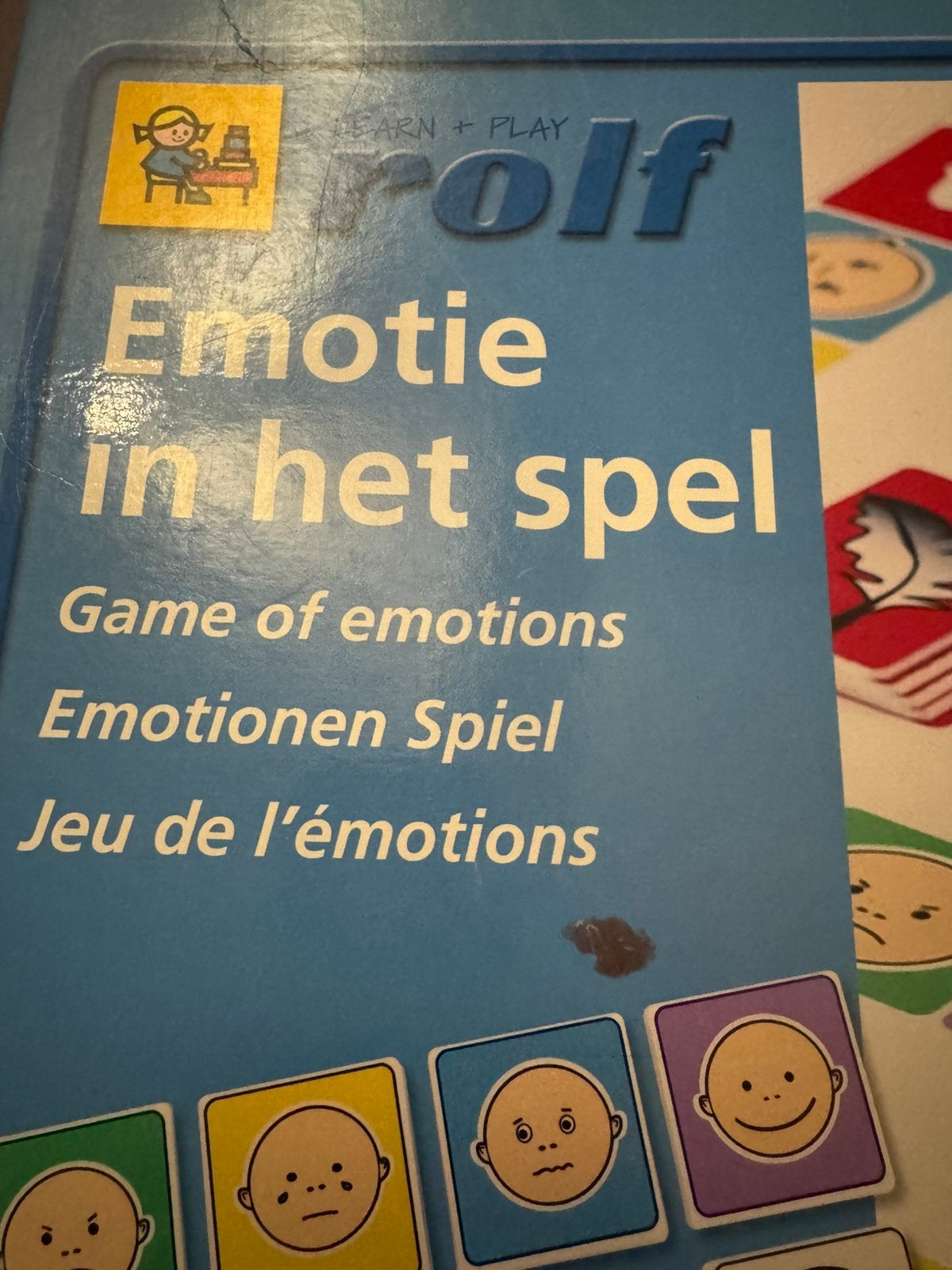 Spel: emotie in het spel van Rolf, Ophalen of Verzenden, Gebruikt