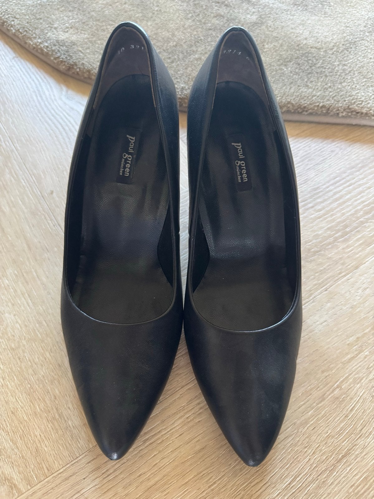 Paul Green München Zwarte Pumps - Maat 39, Verzenden, Zo goed als nieuw, Zwart, Pumps