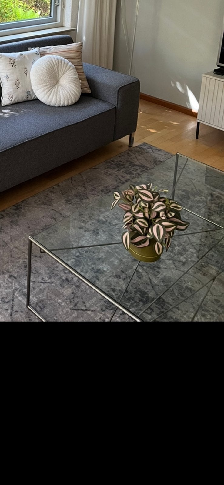 Retro design salontafel, Ophalen, Gebruikt, 100 tot 150 cm, 50 tot 100 cm
