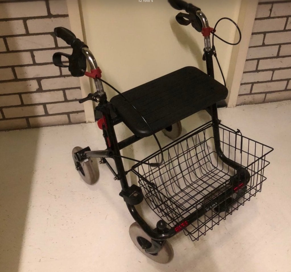 Rollator, Diversen, Ophalen of Verzenden, Opvouwbaar, Gebruikt