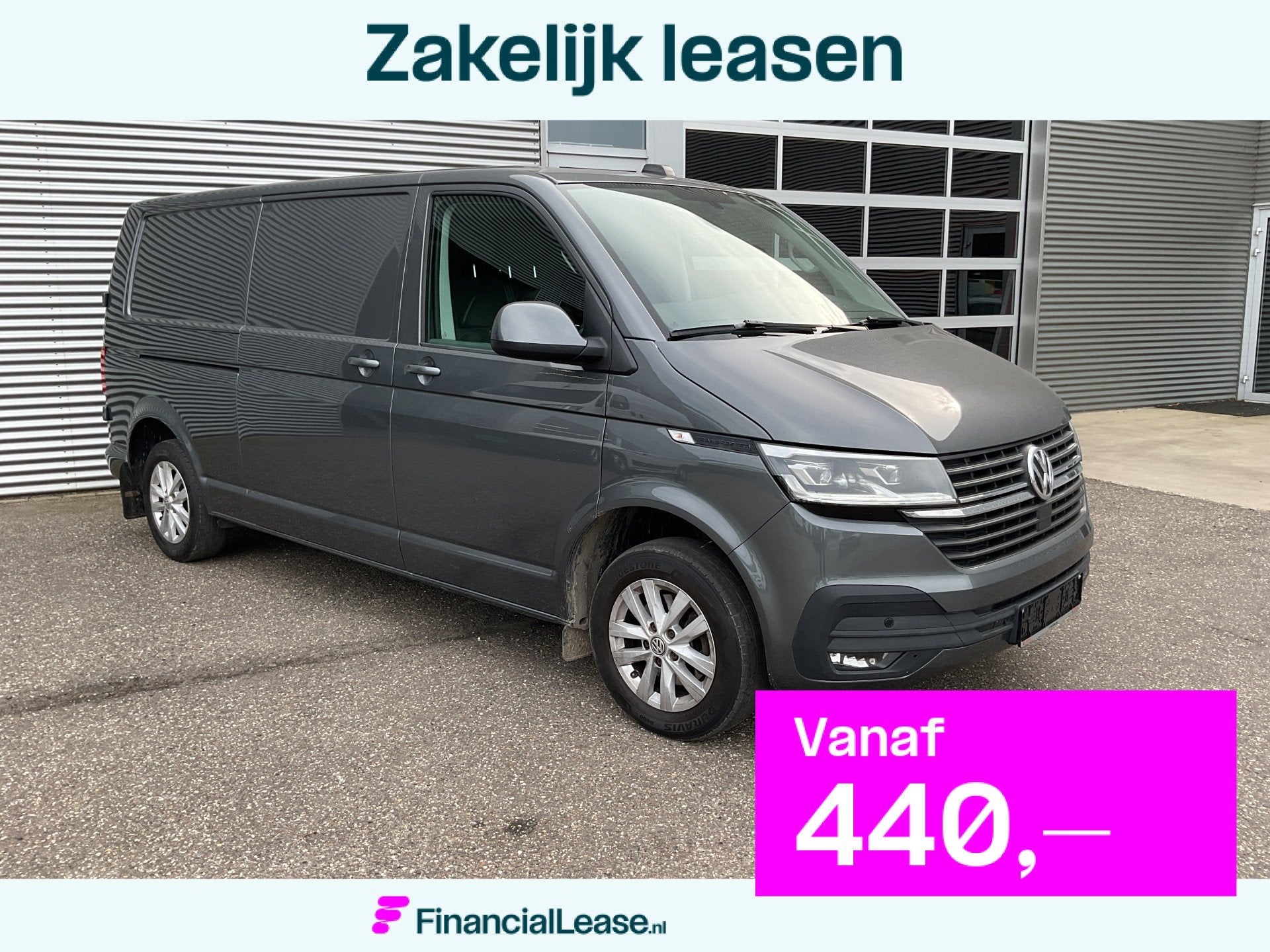 Volkswagen Transporter 2.0 TDI 150 pk DSG Aut. L2 LED/ Adapt, Stof, Gebruikt, 4 cilinders, 150 pk