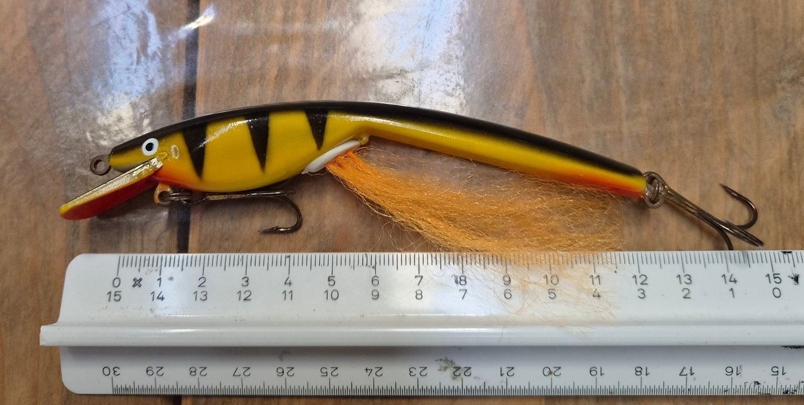 Lindroos Hali Veil 12cm Finland kunstaas, Ophalen of Verzenden, Overige typen