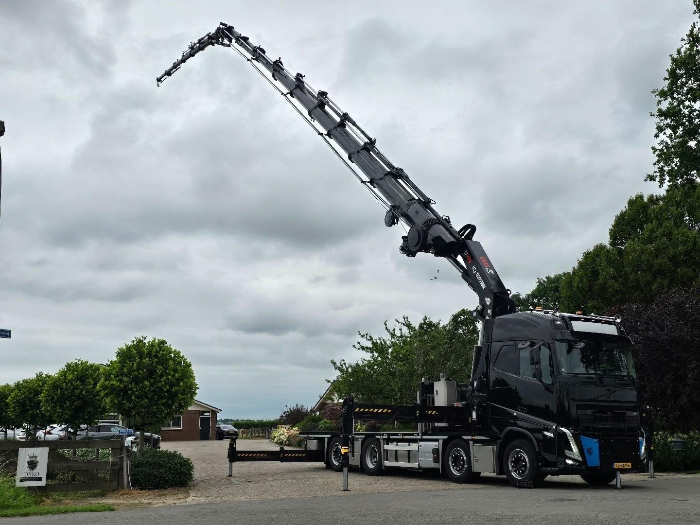 Volvo FH HIAB IQ1188 (118tm) FLY-JIB/LIER!2024!69dkm! DK1241, Auto's, Automaat, Euro 6, Overige kleuren, Origineel Nederlands