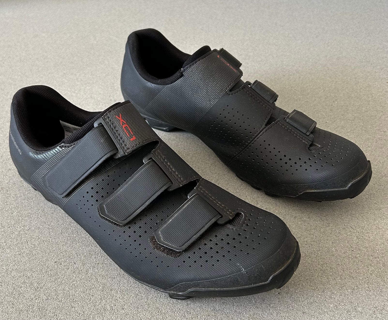 MTB schoenen - Shimano - XC100 - zwart - maat 44/45, Ophalen, Zo goed als nieuw, Overige maten